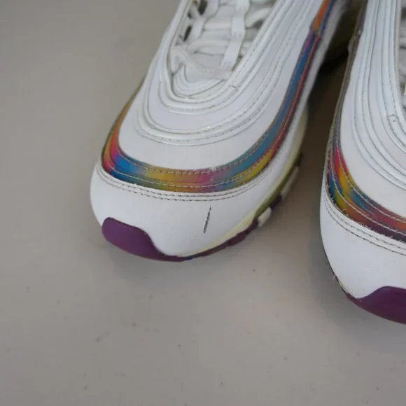 Nike Womens 9 Air Max 97 Se Running Womens Casual Shoes Cw2456-100 - Picture 4 of 8